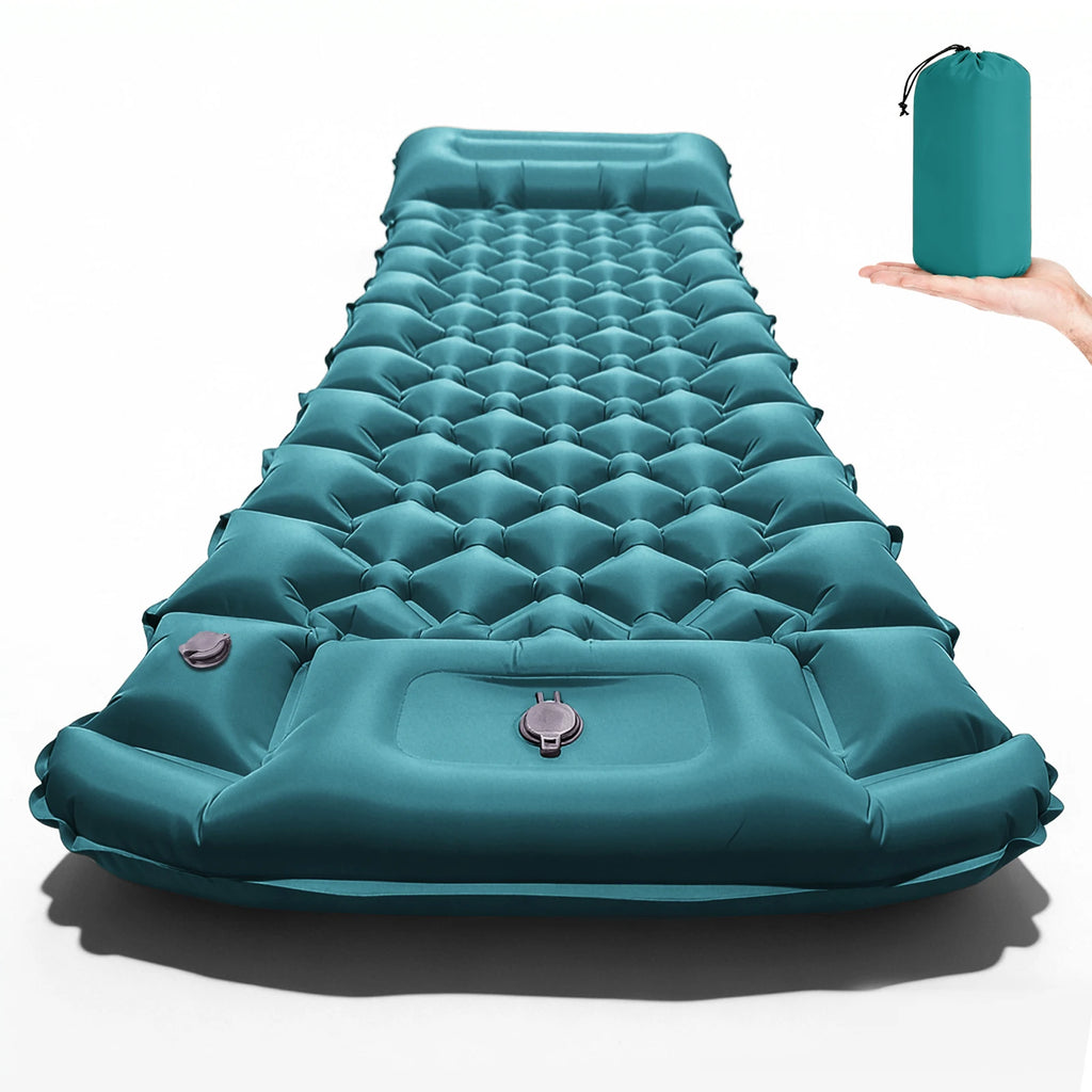 2026 New Upgrade Thick Long Air Mattress Durable Leakproof Inflatable Pad for Outdoor Indoor Camping Inflatable Mat Sleeping mat