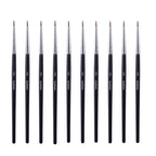 5/10/20/50 Pcs Brow Contour Makeup Brushes Eyebrow Eyeliner Brush Professional Super Thin Angled Liner Eye Brush Make Up Tools