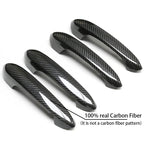Real Carbon Fiber Car Door Handle Decoration For BMW 3 4 5 6 7 8 X Series X3 X4 X5 X6 X7 G01 G02 G05 G06 F90 G20 G22 G30 G38 G32
