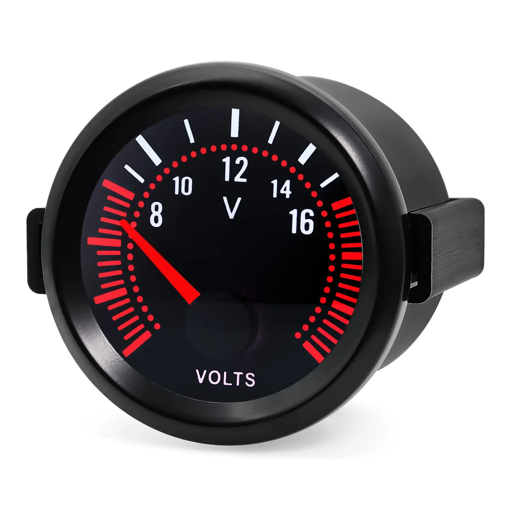 2" 52mm Digital Car Boost Meter Water Temp Oil Temp Oil Pressure RPM Tachometer Voltage Vacuum For 12V Car Smoke Lens Gauge