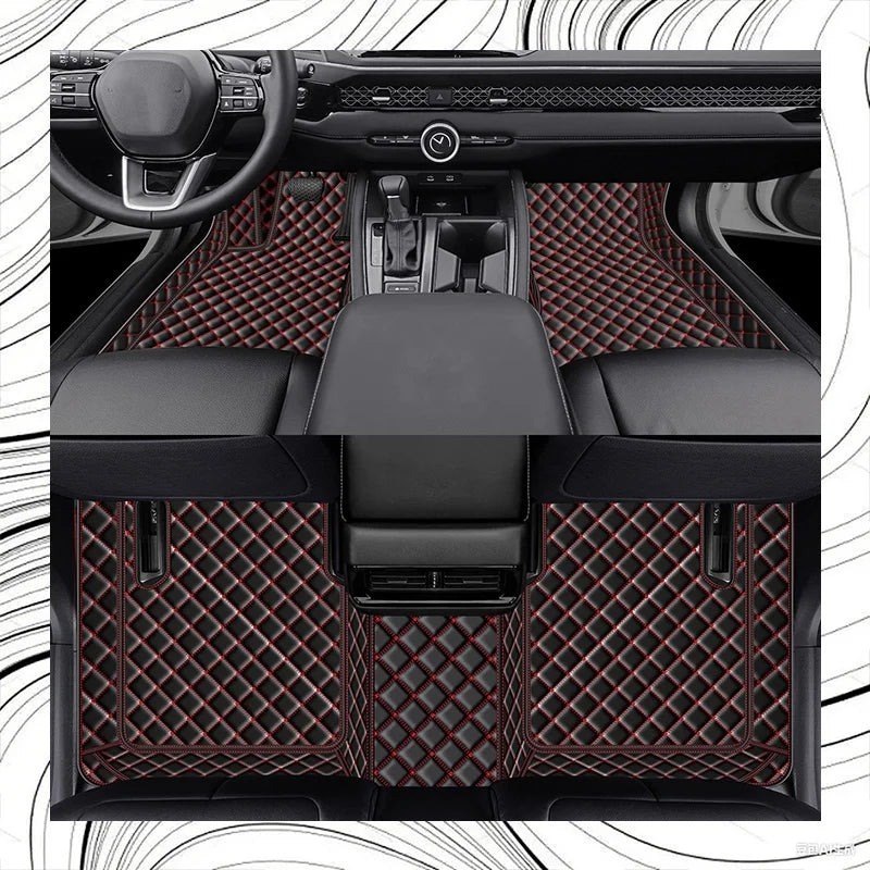 Custom Fit Car Floor Mats for Dacia Duster 2018-2024, Easy Clean Interior Set