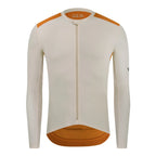 YKYWBIKE Men's Long Sleeve Cycling Jersey SPF 50 Lightweight Road Bike Shirt, Sizes S-3XL