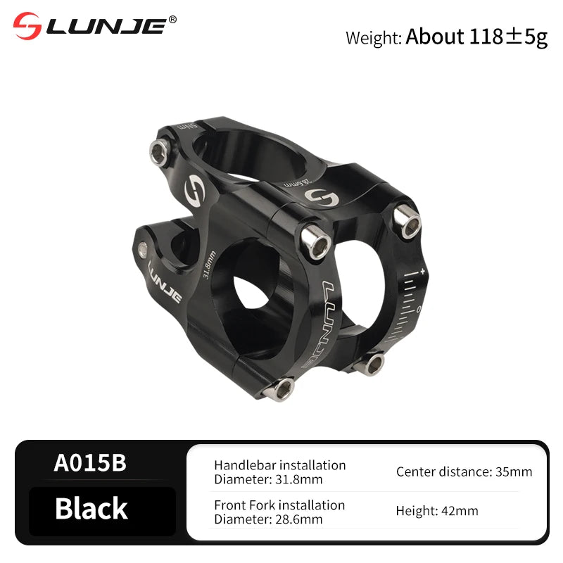 Handlebar Stem  Aluminum Alloy MTB Road Bike Stem  Ultralight High strength Short 31.8MM Bicycle CNC Stem DH/AM/XC Bicycle Parts
