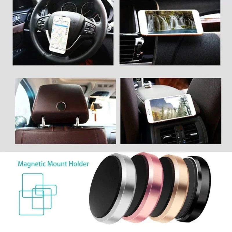 Magnetic Car Phone Holder Universal Car Phone Stand for iPhone Xiaomi Samsung Dashboard Wall Mounted Car Magnet Sticker