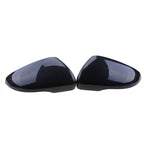 For VW GOLF 6 MK6 GTI R GTD 2008-2013 Touran Black/Carbon Side Wing Rearview Mirror Cover Cap Accessories 5K0857537,5K0857538