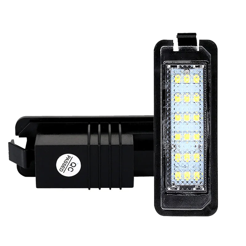 2Pcs For Seat Altea XL 2006-2015 Leon2 2005-2012 Leon3 2012 ~2017 Car Led Bulbs Number License Plate Lights Lamp Canbus No Error