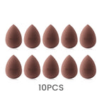 IMAGIC 10PCS/KIT Makeup Sponge Soft For Foundation Concealer Cream Wholesale Healthy Latex Smooth Wet And Dry Women Makeup Tool