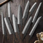 TURWHO VG10 Damascus chef knife blank blade no handle DIY knife making 1-10pcs