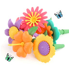 Grow Their Imagination with STEM Educational Flower Garden Building Toy - Perfect Gift for 3-7 Year Old Boys & Girls!