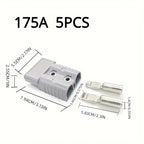 5/10pcs 50A/120A/175A/350A Anderson Style Plug Connectors 12-24V DC Power Tool Power Charger Battery Electronic Accessories