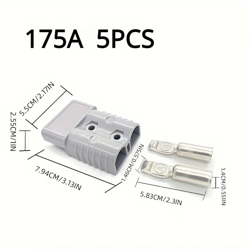 5/10pcs 50A/120A/175A/350A Anderson Style Plug Connectors 12-24V DC Power Tool Power Charger Battery Electronic Accessories