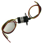 Diameter 22mm 15A 2/3/4 ChannelsRotate Dining Table Slip Ring Electric Collector Rings Slip Ring Rotary Joint