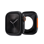 PZOZ For iWatch Ultra 2 3 Metal Shell PC Back Cover For Apple Watch Case Series 11 10 9 8 7 se 6 45mm 44mm Change to Ultra 49mm
