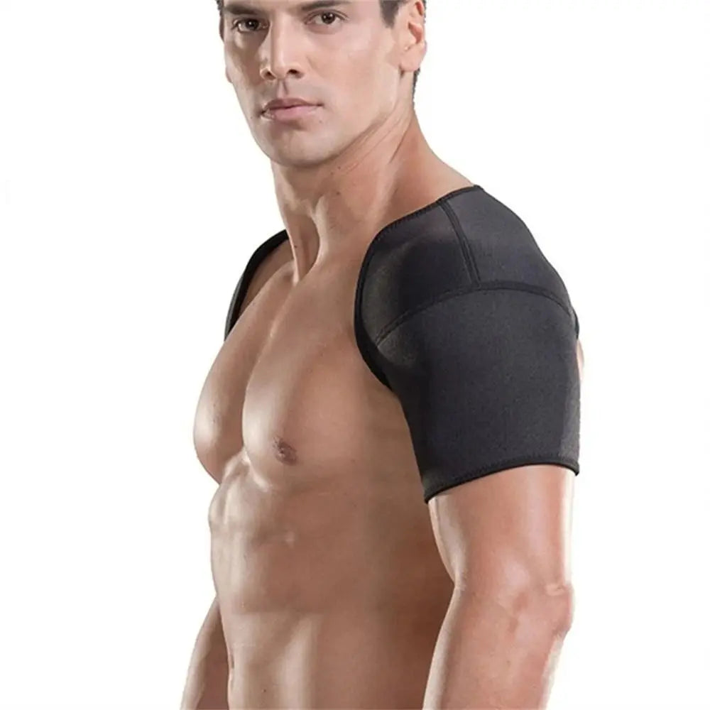 Breathable Double Shoulder Back Support Basketball Easy To Wear Weightlifting Sport Brace Badminton Sports Shoulder Protection