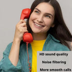 Retro Telephone Receiver Type-C 3.5mm Microphone Handset Directly Plug Into Mobile Phone Handset For Mobile Phones