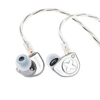 SIMGOT EW300 IEM HIFI Earphones 1DD+1Planar+1PZT Hybrid Driver with Detachable Nozzles Silver-Plated OFC IEM Cable for Musician