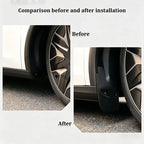 Mud Flaps For Tesla New Model YL 2026 TPE Front Rear Wheel Mud Flaps No Drilling All Weather Anti-Snow Anti-Sand Guard Protector