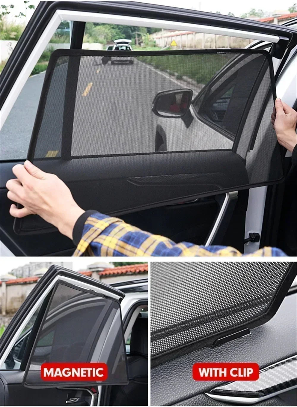 Custom Magnetic Car Window Sunshade For Mazda CX-5 KE 2011-2017 1st Gen CX5 Curtain Mesh Front Windshield Frame Curtain