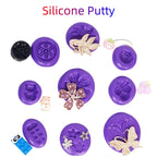 Sale Silicone Putty Kit for DIY Resin Mold Make Quick-Curing, 1:1 Mix, Reusable Mold, Ideal For Soap & Candle Making.
