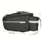 B-SOUL mountain bike rear camel bag, shelf bag, cycling equipment, large-capacity rear seat bag