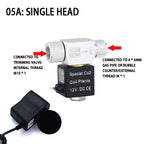 ZRDR Aquarium Co2 Solenoid Valve Regulator 110V-220V Low Temperature Co2 Aquarium Fish Tank Electric Magnetic Valve EU US  DC12V