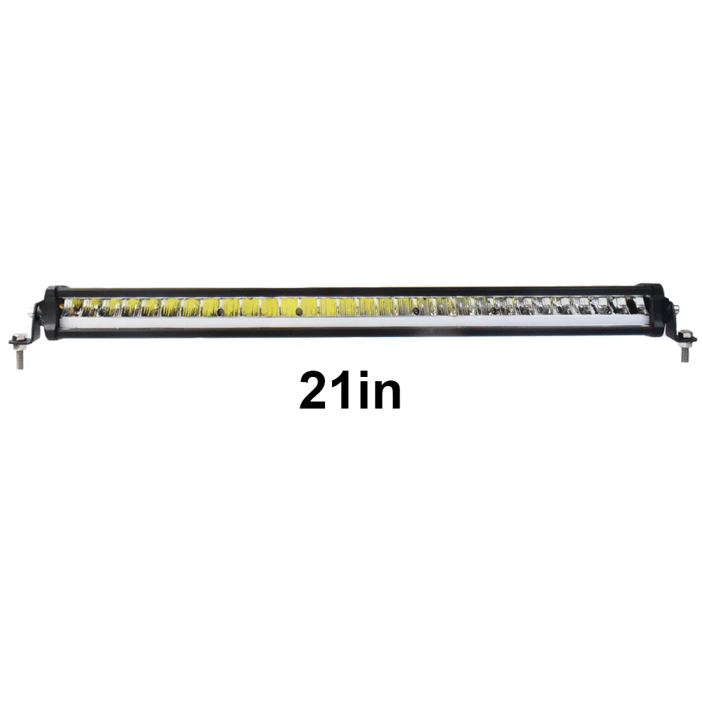JANLN7 LED Light Off Road Driving Bar Spotlight 21“ 15” 9“ App AI RGB DRL Car Truck SUV ATV UTV Boat 150W 100W 50W 12V 24V