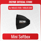 ZHIYUN Official Mini Softbox Octagon ZY Mount EX1H02 Accessories for ZHIYUN Molus G60 X100 CINEPEER CX100 COB Video Light