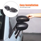 For Fiat 500 Rearview Mirror Cover, Car Side Rearview Mirror Protective Case, Decorative Cover, ABS (Change Version) 2016-2023