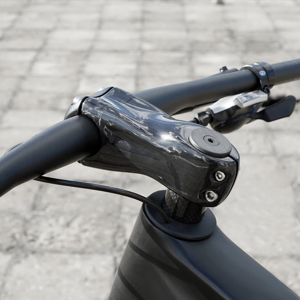 TOSEEK Carbon Stem12Degree Mountain Bike Stem 31.8mm Bicycle Handlebar Stems 70/80/90/100/110/120/130mm Black Gloss Bicycle Part