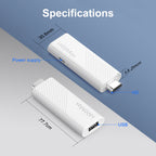 H96 Max H313TS Android TV Stick Allwinner H313 4K WiFi 6 BT Voice 2GB/16GB 1pc