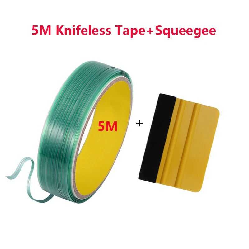 5/10/50M Vinyl Wrap Film Cutting Tape Car Stickers Knifeless Tape Design Line No Knife Auto Film Tools Car Styling Accessories