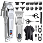 Sejoy Electric Baber Hair Clipper Kits Professional Hair Cutting Machine Set Rechargeable Cordless Electric Hair Trimmer Set