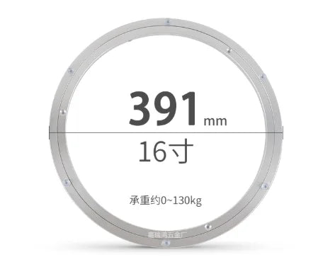 4/6/8/10/12/14/16 Inches Aluminum Ball Bearing Turntable Bearings Swivel Plate Smooth Swivel Plate Rotating Table Rotating Round