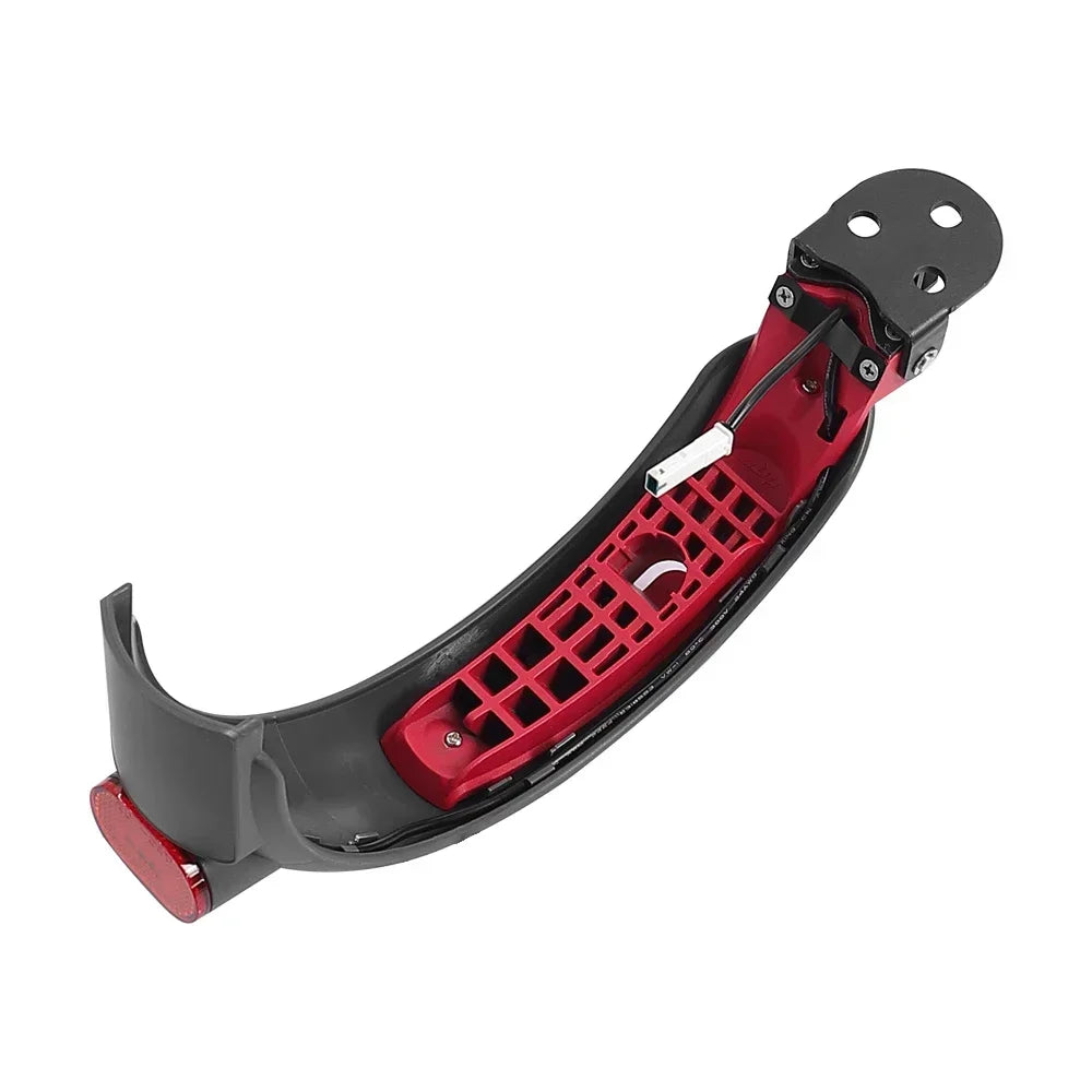 Aluminum Rear Fender Mudguard for Xiaomi M365/Pro/Pro2/1S/Mi 3 Electric Scooter, Red/Black