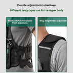 Adjustable Workwear Allround Work Tool Vest Safety Vest with Multi-pockets and Zipper Heavy Duty Tool Vest for Electricians