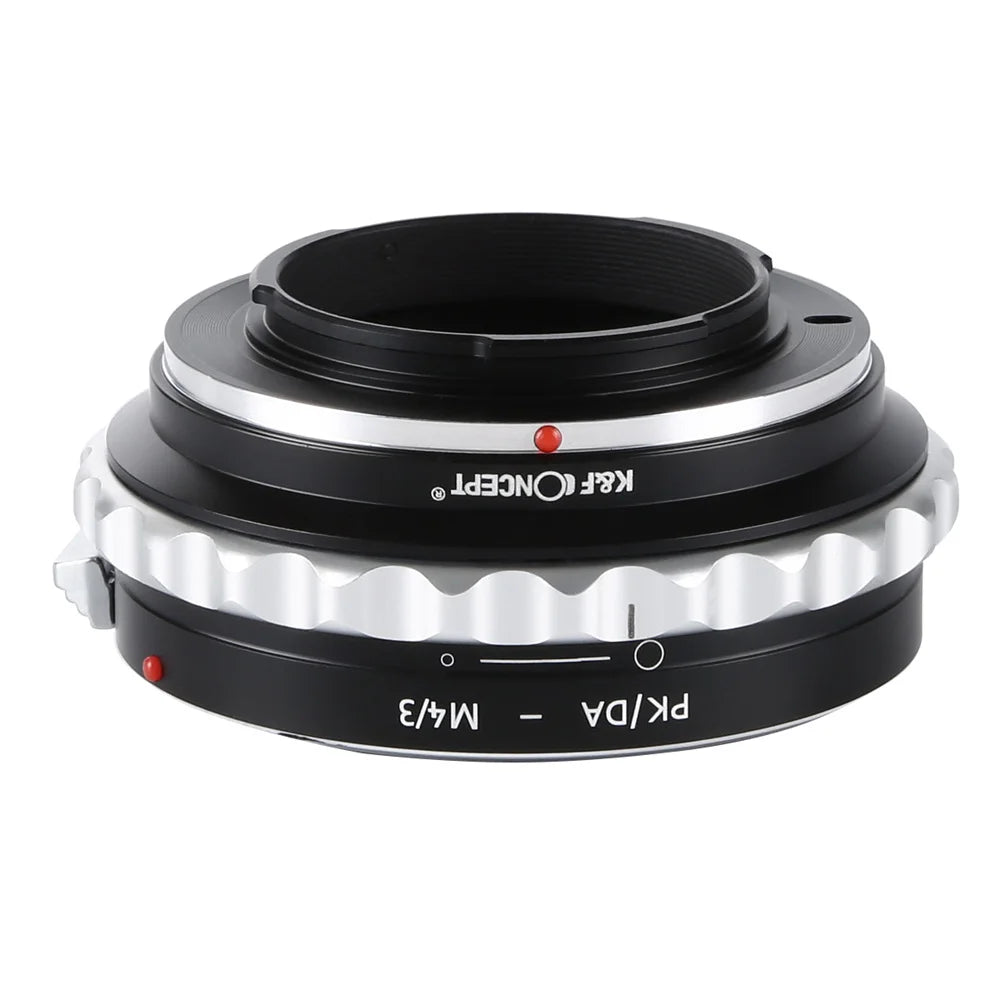 K&F CONCEPT PK/DA-M4/3 Lens Mount Adapter Ring for Pentax PK DA Mount Lens to M4/3 Micro Four Thirds MFT Mount DSLR Cameras Body