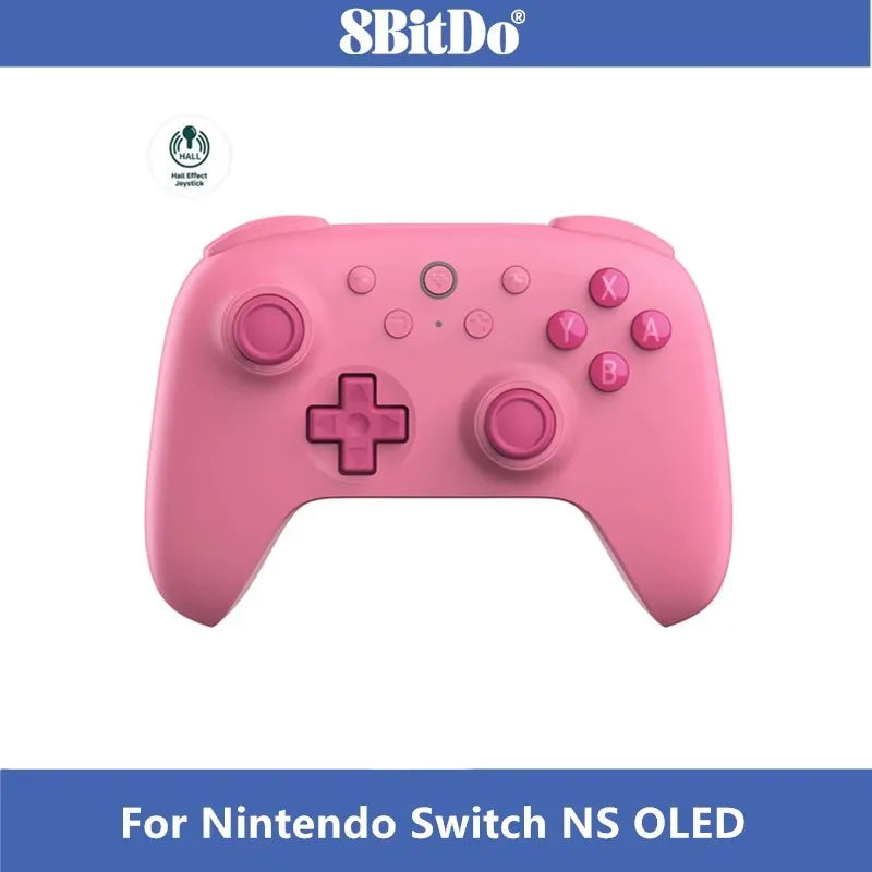 8BitDo Ultimate 2C Bluetooth Controller for Switch 2 Wireless Gamepad with Hall Effect Joystock for Nintendo Switch,OLED Console