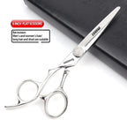 440C Japanese Stainless Hairdressing Scissors 6 Inch / 7 Inch Hair Scissors Right hand Barber Shears Left Handle Hair Cutting