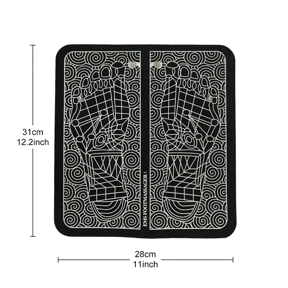 Electric Foot Massager Pad Muscle Massage Relaxation Trainer For Massage Fitness Outdoor Sport Home Family Relax