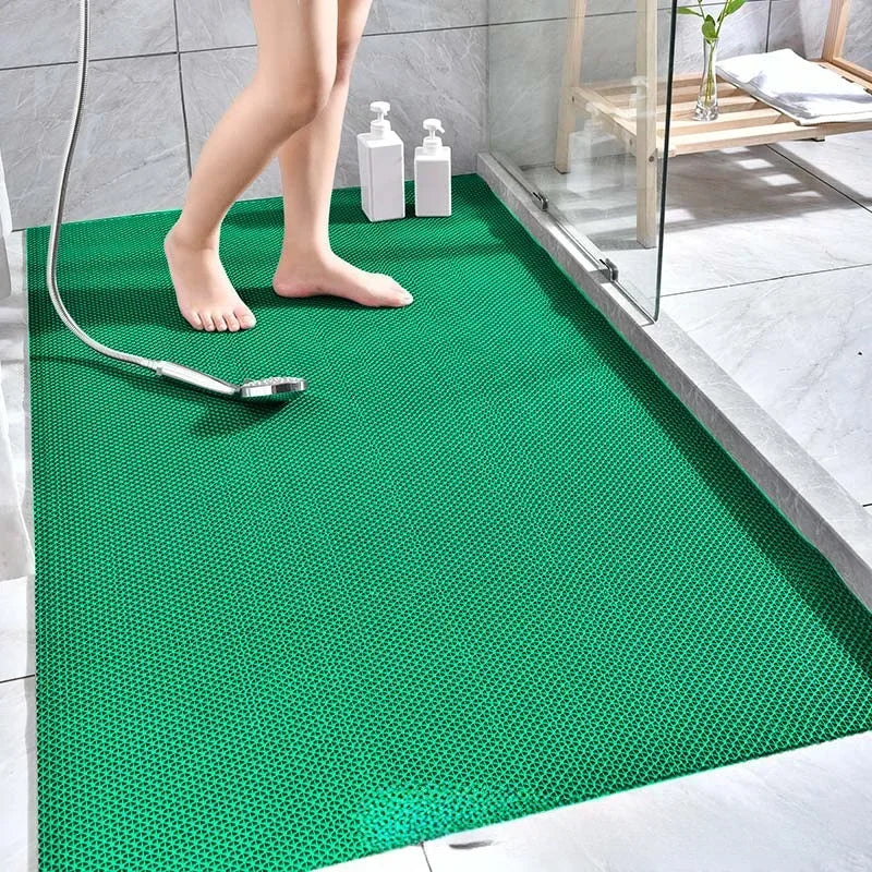Non-slip Floor Mats Plastic Pvc Kitchen Bathroom Bathroom Outdoor Pool Waterproof Dirt-resistant Foot Mats Carpet Non-slip Mats