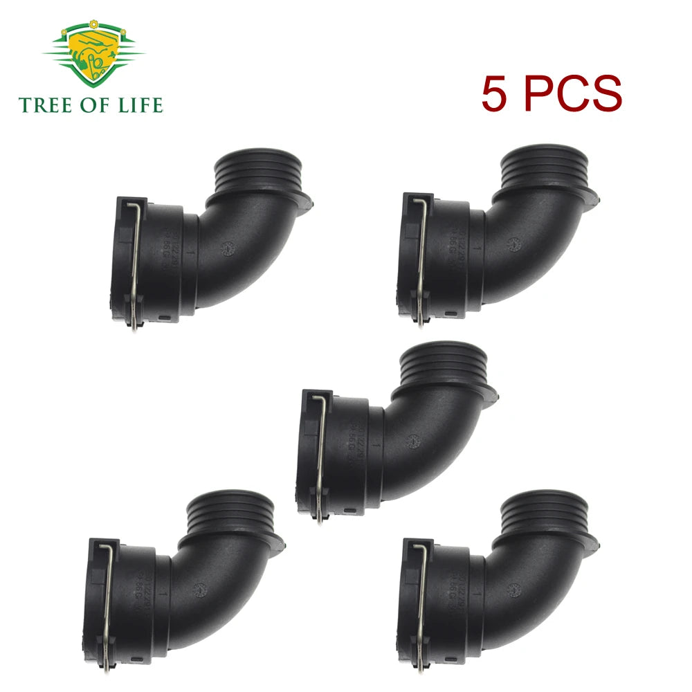 Engine Coolant Hose Connector For AUDI A3 8P S3 2.0 TT TTS Seat Altea Leon Skoda Octavia II Yeti Superb 3B0122291H 3B0 122 291 H