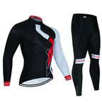 Warm Winter Thermal Fleece Cycling Jersey Sets Men Outdoor Riding MTB Ropa Ciclismo Bib Pants Set Pro Team Cycling Clothing 2025