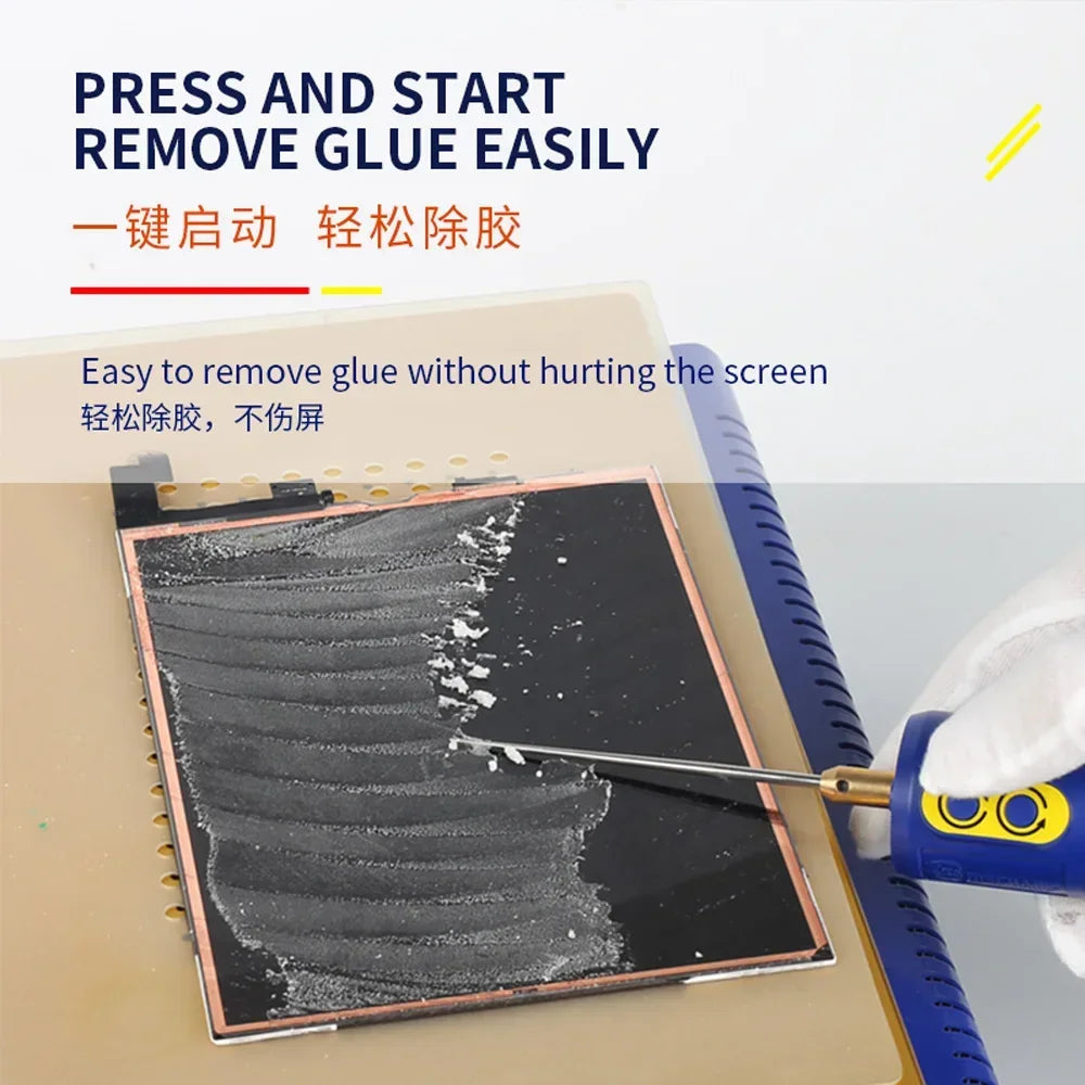 Mechanic IR14 Electric OCA Glue Remover Tool With Led Display For Phone Screen OCA Polarized Clean Electric Grinder Hand Tools