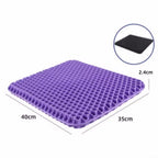 Gel Seat Cushion Summer Breathable Honeycomb Design For Pressure Relief Back Tailbone Pain for Home Office Wheelchair Chair Cars