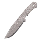 DIY Semi-finished Damascus Steel Knife Embryo Household DIY Knife Supplies Accessories for Fixed Blade Knife Kitchen