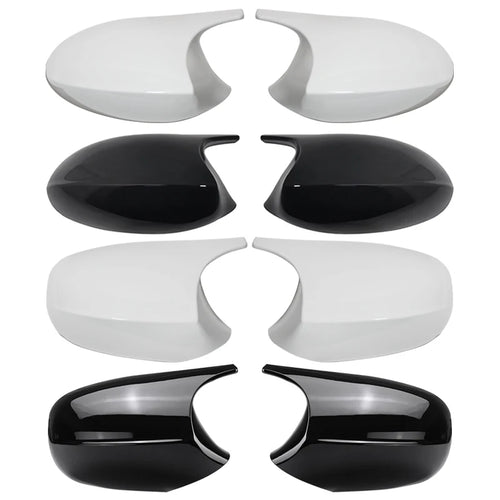 1 Pair White Replacement Rearview Side Mirror Covers Cap for BMW E90 E91 E92 E93 E81 E87 E82 E88 3 1 Series M Accessories