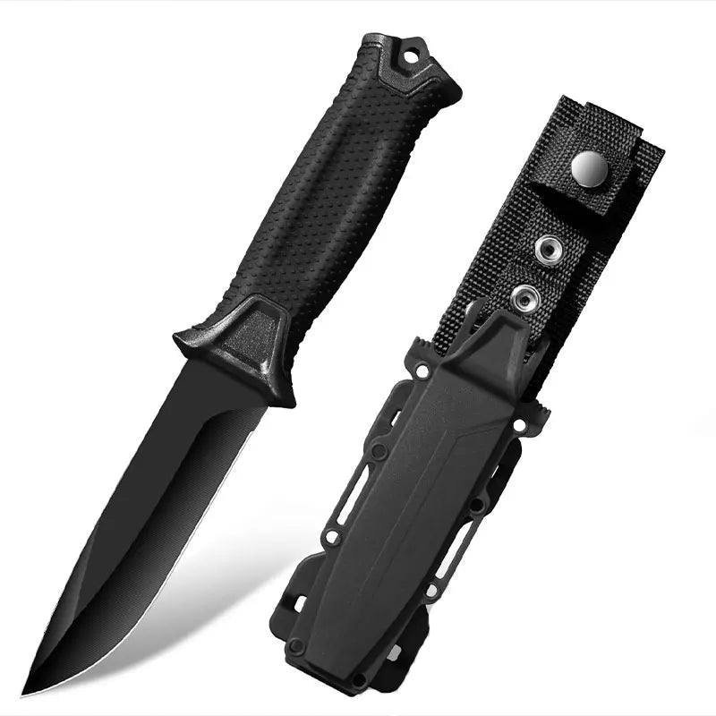 Portable Outdoor Pocket Knife, Fixed Blade Outdoor Utility Knife with High Hardness Blade, Compact Tools for Backpack, Camping