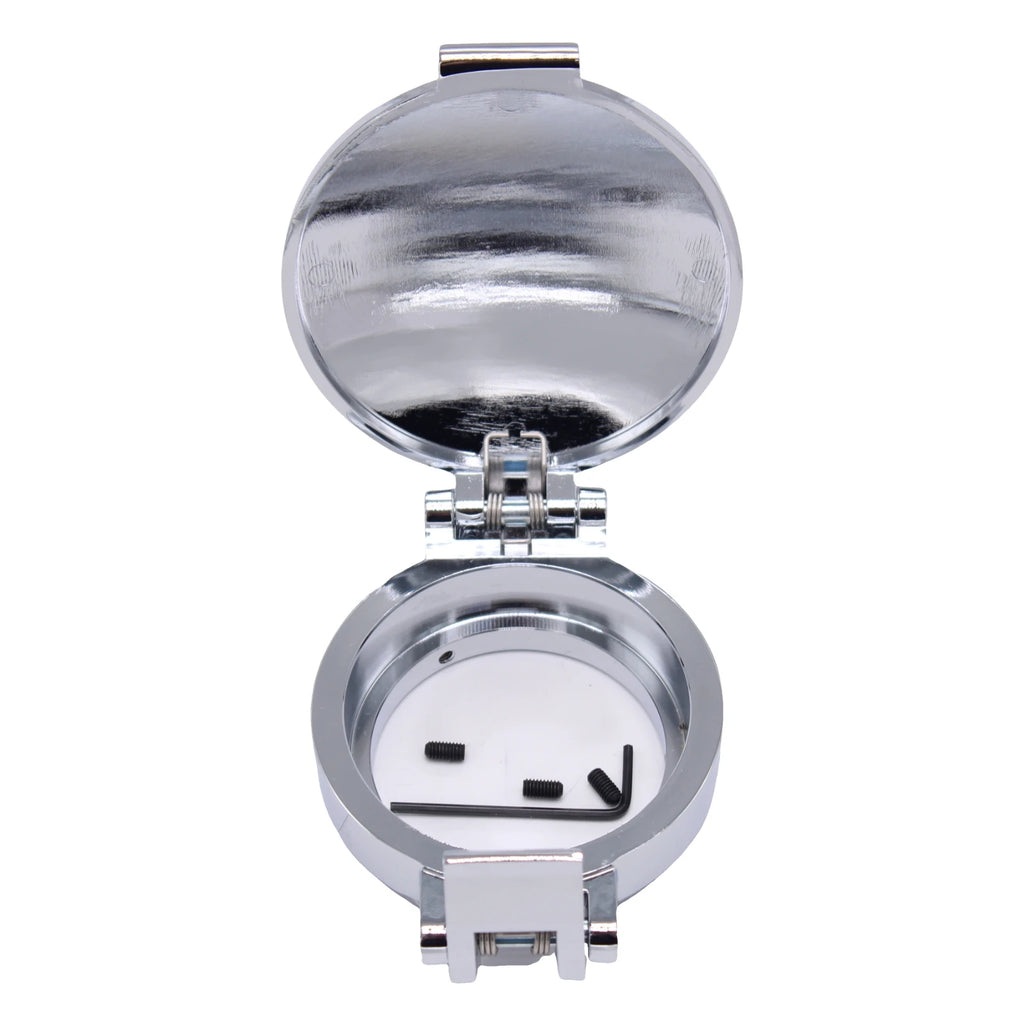 Flap Fuel Tank Caps Assembly for Classic Austin Rover MINI Cooper Car Parts Metal Vintage Style Fuel Tank Caps Auto Accessories