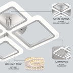 Nordic Minimalist Pendant Light LED Ceiling Lamp Ceiling Chandelier Suitable for Bedrooms Living Rooms Home Lighting Decoration