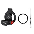 BRDRC Magnetic Adapter Mount for DJI Osmo Pocket 4/3,Magsafe Bracket For iPhone 17/16/15/14/13,Pocket 4/3 Accessories